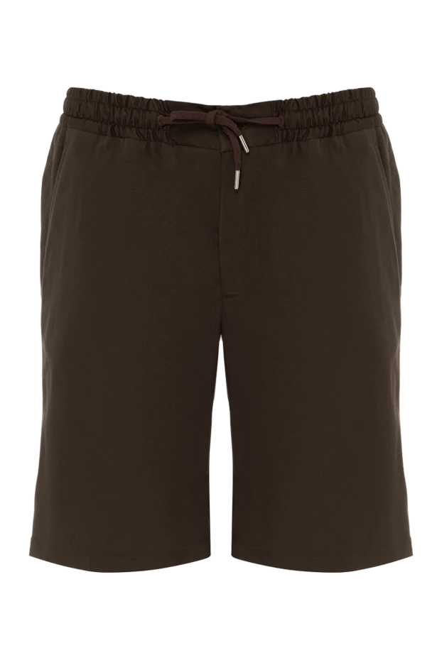 Cesare di Napoli мужские шорты мужские коричневые купить с ценами и фото 179083 - фото 1