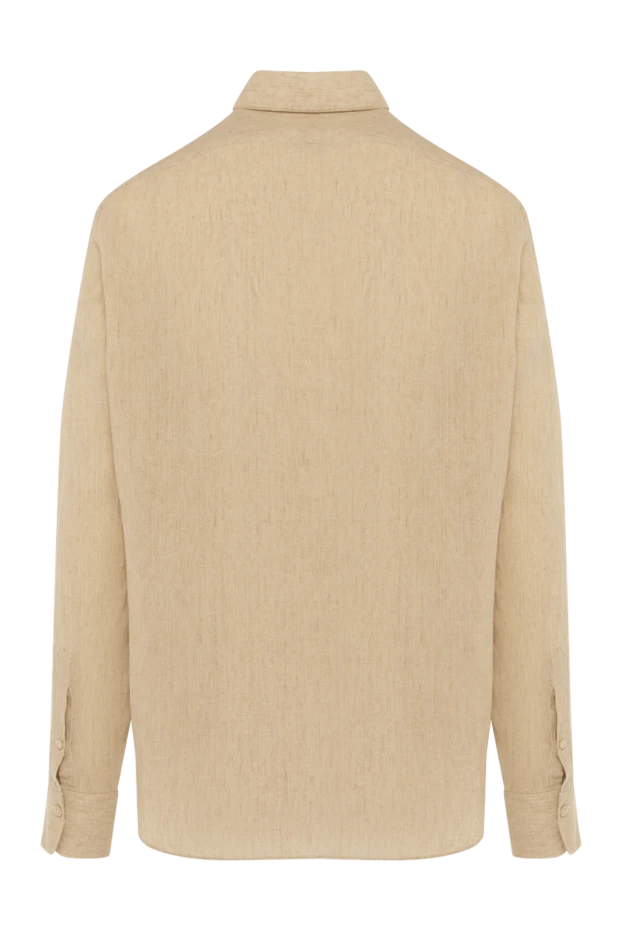 Alessandro Gherardi man men's beige linen shirt buy with prices and photos 179086 - photo 2