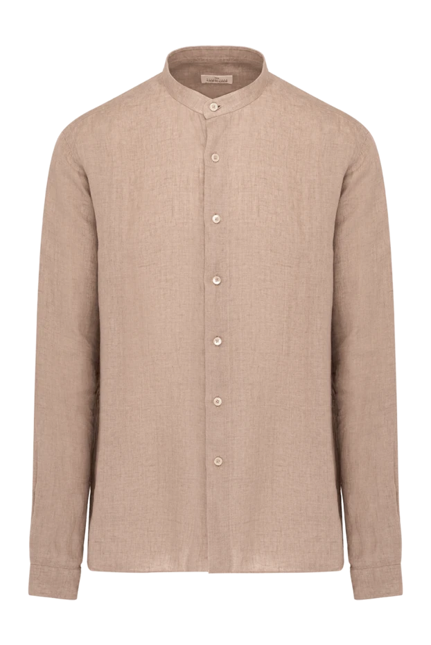 Alessandro Gherardi man beige men's linen shirt buy with prices and photos 179092 - photo 1