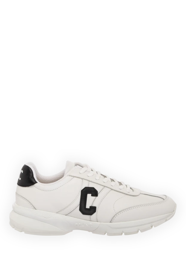 Celine woman white women's sneakers made of genuine leather buy with prices and photos 179149 - photo 1