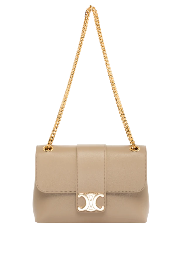 Celine woman women's bag, beige, made of genuine leather buy with prices and photos 179159 - photo 1