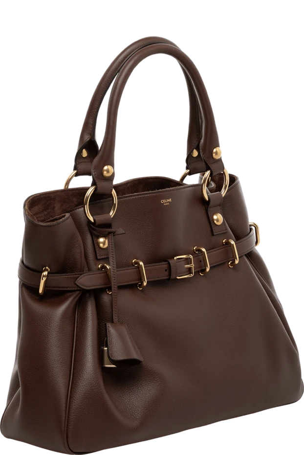 Celine woman women's bag, brown, calfskin buy with prices and photos 179163 - photo 2