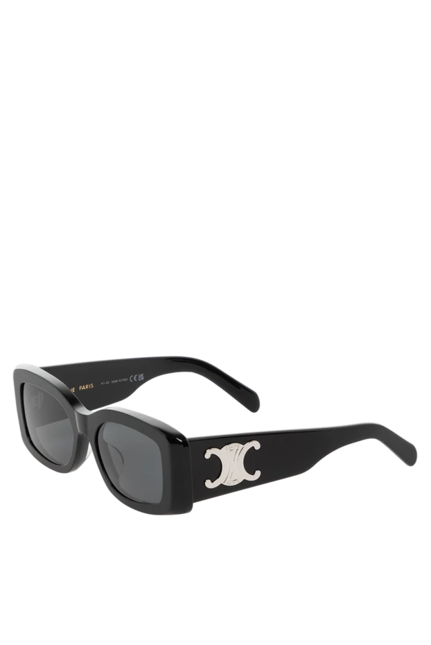 Celine женские очки солнцезащитные женские черные из пластика купить с ценами и фото 179167 - фото 2