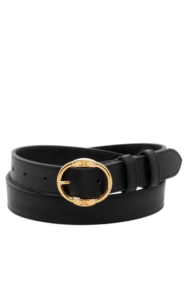 Celine woman black women's belt made of genuine leather buy with prices and photos 179168 - photo 1