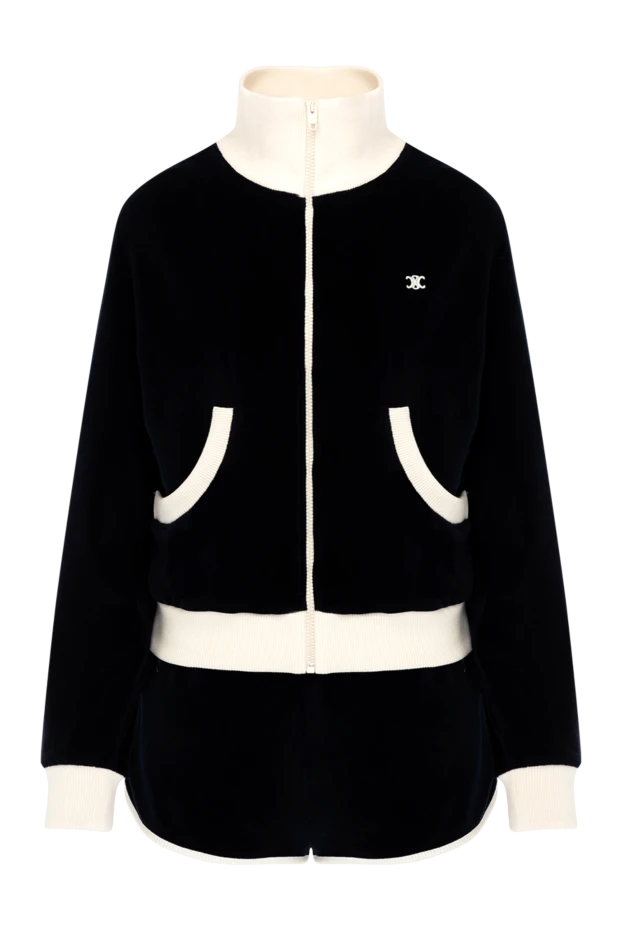 Celine woman women's black suit with shorts made of cotton and polyamide buy with prices and photos 179175 - photo 1