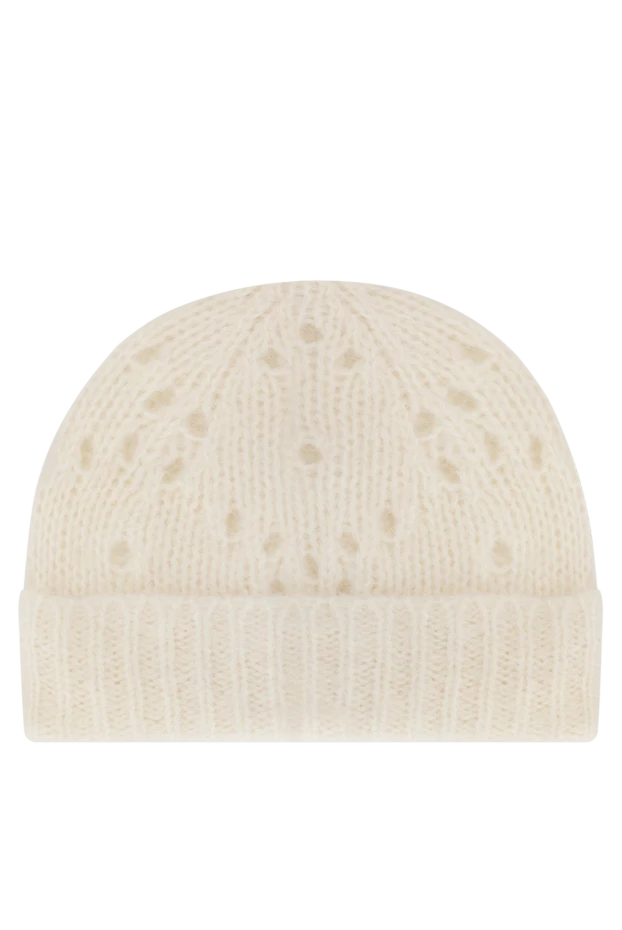 Celine white women's hat made of alpaca and polyamide 179180 - photo 1