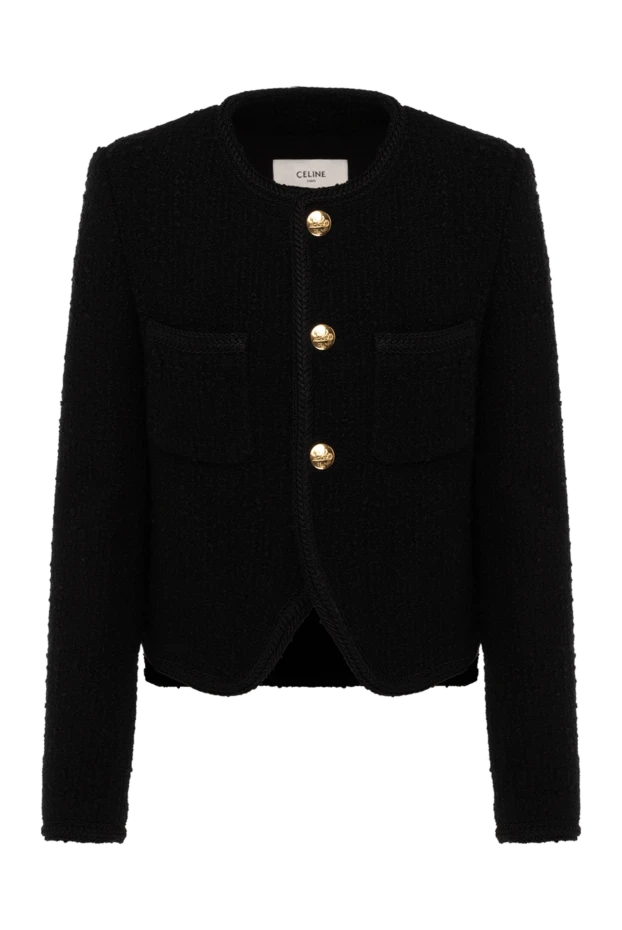 Celine woman women's black jacket buy with prices and photos 179186 - photo 1