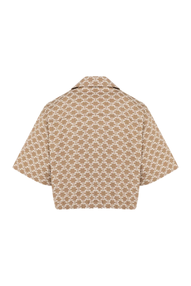 Celine woman women's beige blouse made of polyester and cotton buy with prices and photos 179187 - photo 2