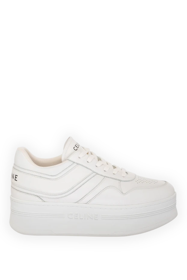 Celine woman white women's sneakers made of genuine leather buy with prices and photos 179191 - photo 1