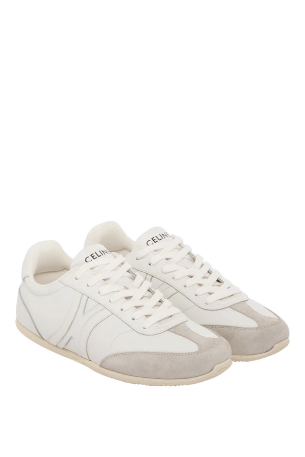 Celine woman white women's sneakers made of genuine leather buy with prices and photos 179192 - photo 2