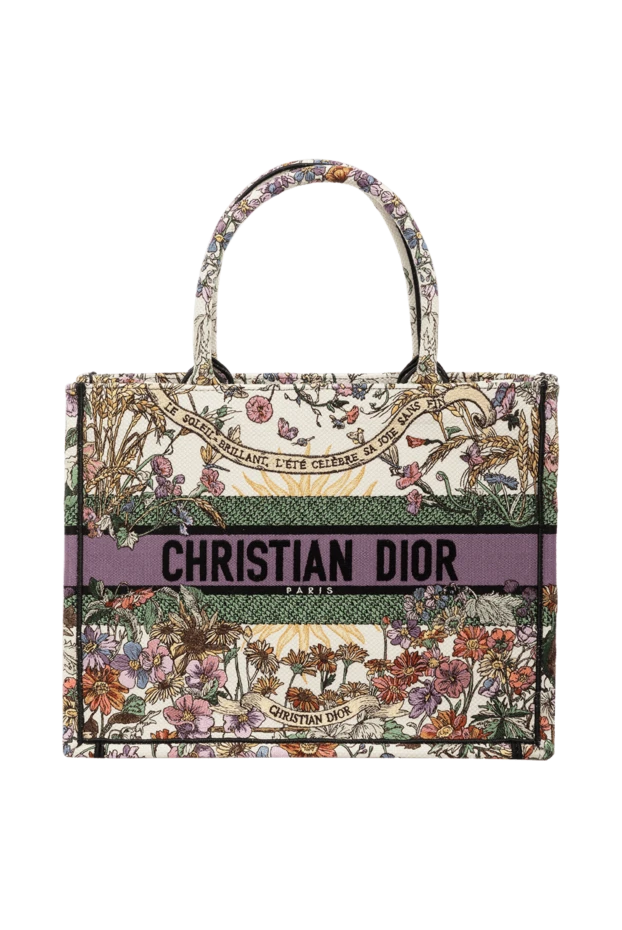 Dior woman women's purple textile bag buy with prices and photos 179193 - photo 1