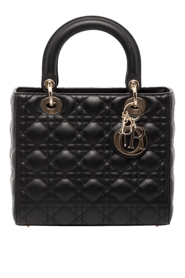 Dior женские сумка черная женская из натуральной кожи купить с ценами и фото 179198 - фото 1