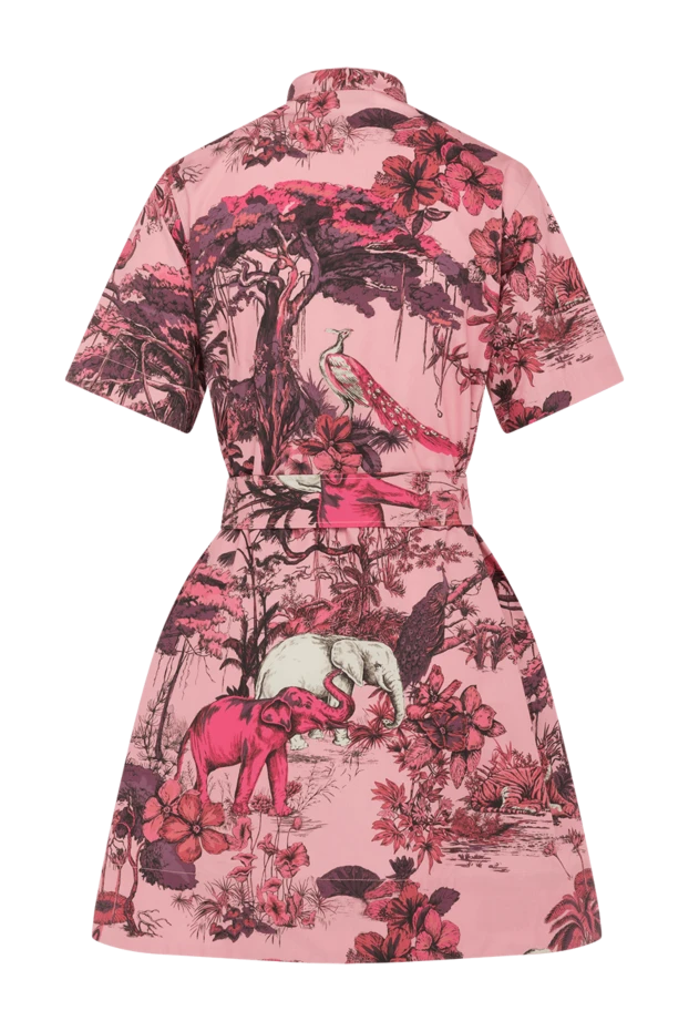 Dior woman women's pink dress made of silk and cotton buy with prices and photos 179204 - photo 2