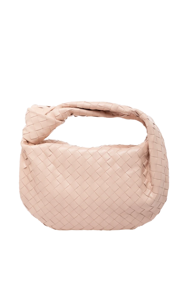 Bottega Veneta женские сумка женская розовая из натуральной кожи купить с ценами и фото 179216 - фото 1
