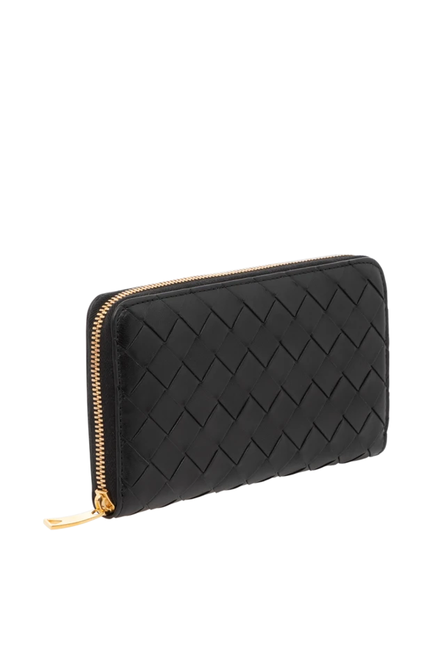 Bottega Veneta woman women's black purse made of genuine leather buy with prices and photos 179222 - photo 2