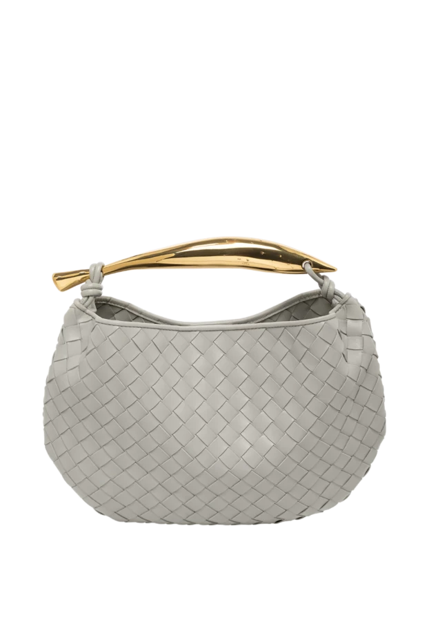 Bottega Veneta woman women's bag made of gray lambskin buy with prices and photos 179225 - photo 1