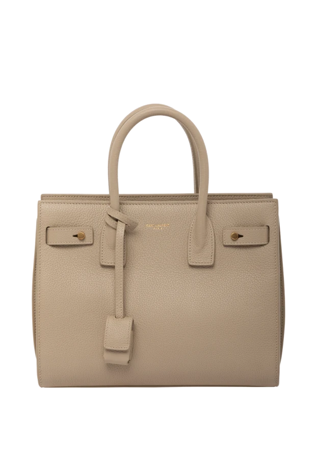 Saint Laurent woman women's bag, beige, made of genuine leather buy with prices and photos 179242 - photo 1