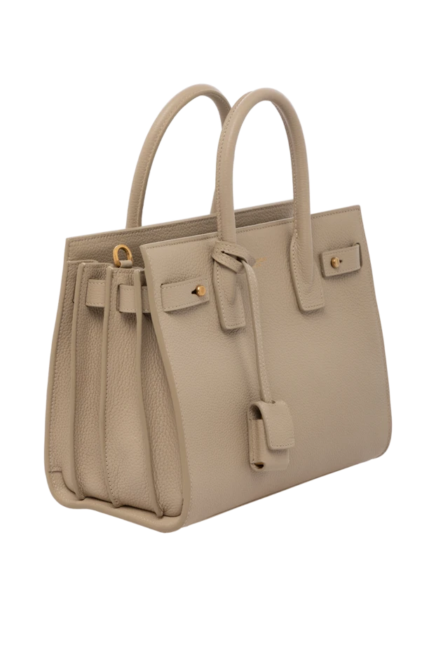 Valentino woman women's bag, white, made of genuine leather 179272 - photo 3