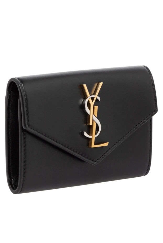 Saint Laurent woman women's black purse made of genuine leather buy with prices and photos 179251 - photo 2