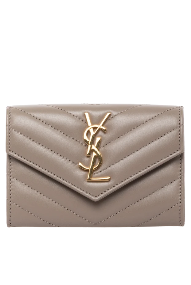 Saint Laurent woman women's purse, beige, made of genuine leather buy with prices and photos 179252 - photo 1