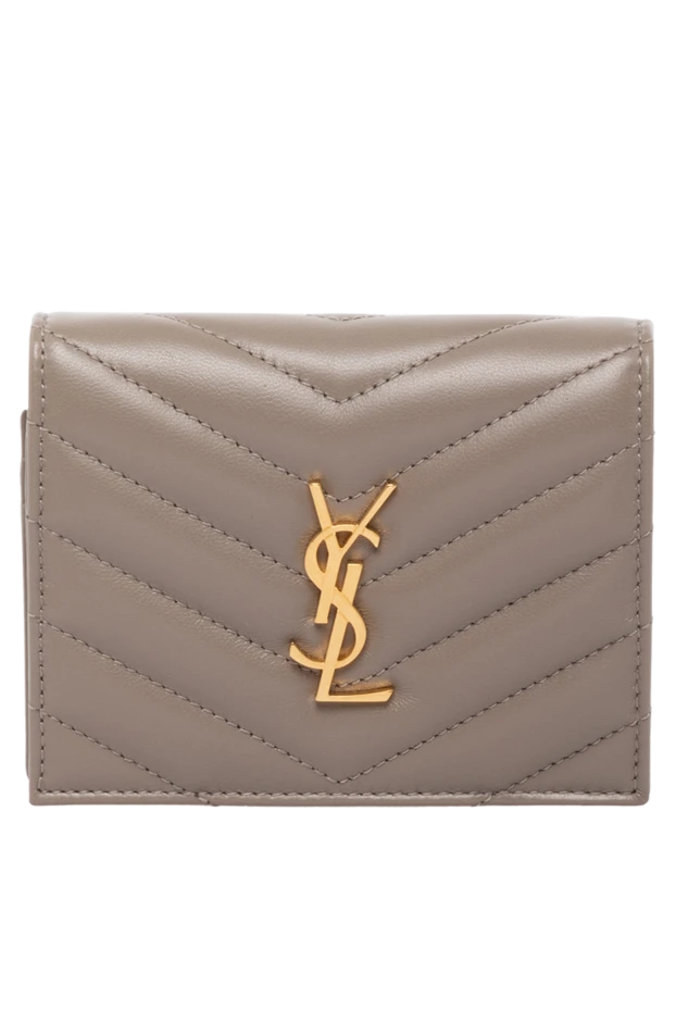 Saint Laurent woman women's purse, beige, made of genuine leather buy with prices and photos 179253 - photo 1