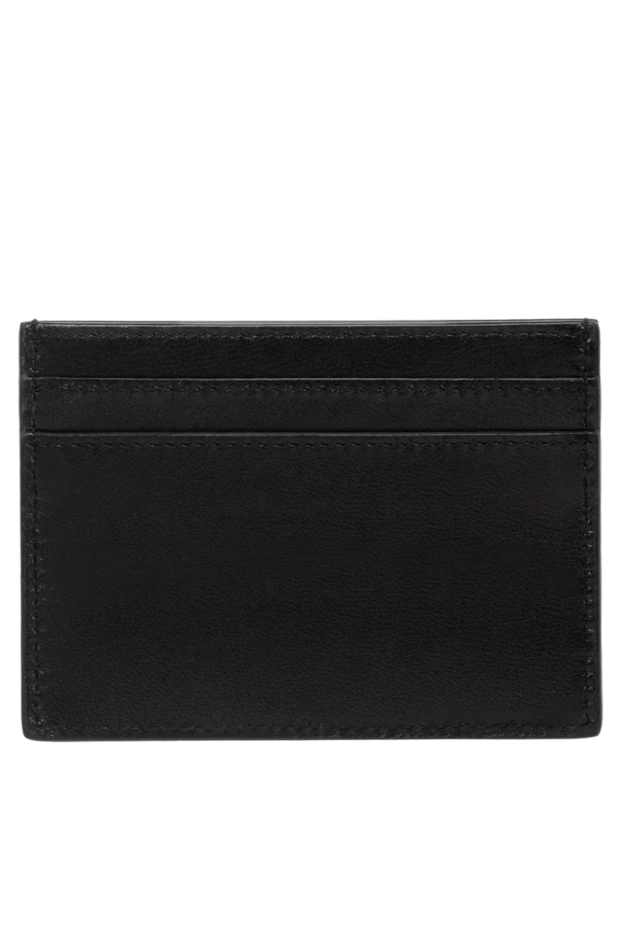 Saint Laurent woman black women's business card holder made of genuine leather buy with prices and photos 179254 - photo 2