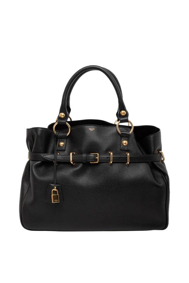 Celine жіночі сумка жіноча чорна із натуральної шкіри купити фото з цінами 179263 - фото 1