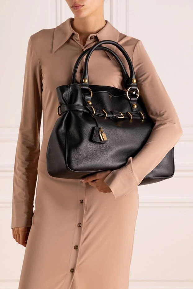 Celine женские сумка женская черная из натуральной кожи купить с ценами и фото 179263 - фото 2