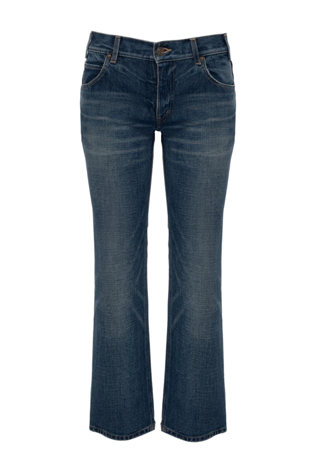 Celine woman women's blue cotton jeans buy with prices and photos 179265 - photo 1