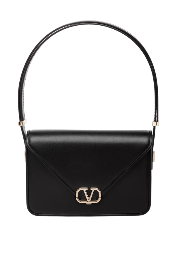 Valentino женские сумка женская черная из натуральной кожи купить с ценами и фото 179271 - фото 1