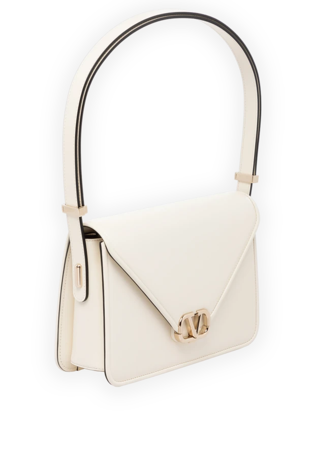 Valentino woman women's bag, white, made of genuine leather 179272 - photo 3