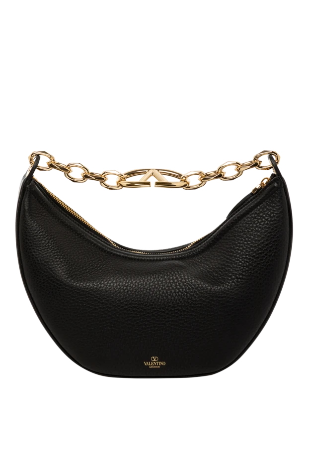 Valentino жіночі сумка жіноча чорна із натуральної шкіри купити фото з цінами 179275 - фото 1