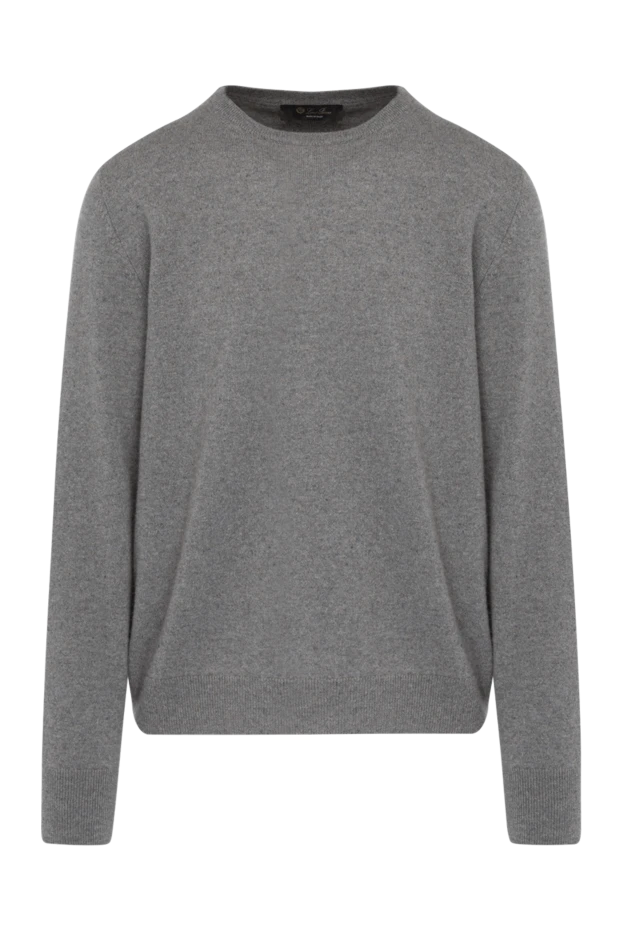 Loro Piana man long sleeve men's gray cashmere jumper buy with prices and photos 179285 - photo 1