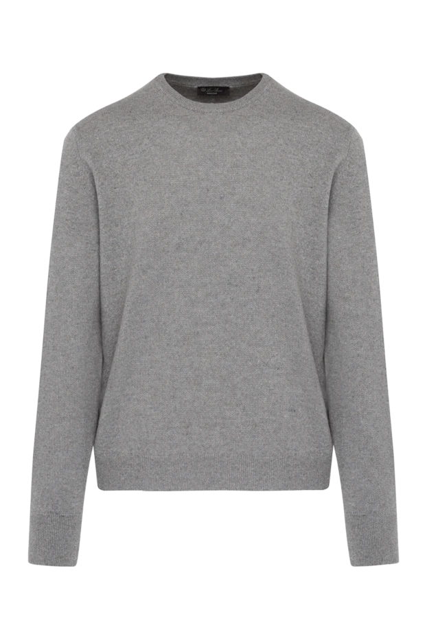 Loro Piana woman long sleeve men's gray cashmere jumper buy with prices and photos 179286 - photo 1