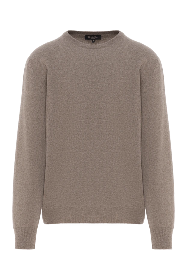 Cashmere jumper for men, beige