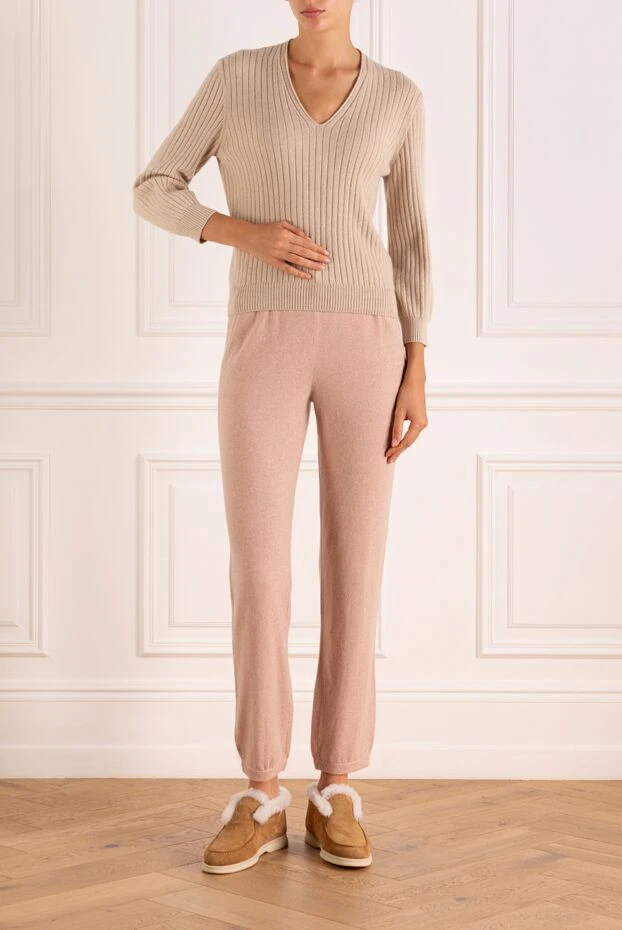 Loro Piana woman knitted trousers buy with prices and photos 179300 - photo 1