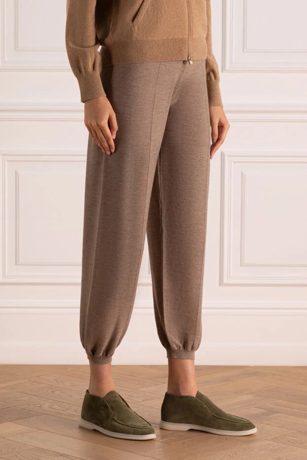 Loro Piana woman knitted trousers buy with prices and photos 179304 - photo 2