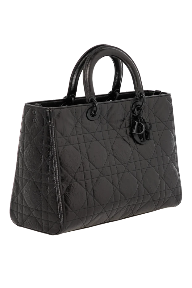 Dior жіночі сумка жіноча чорна з телячої шкіри купити фото з цінами 179316 - фото 2