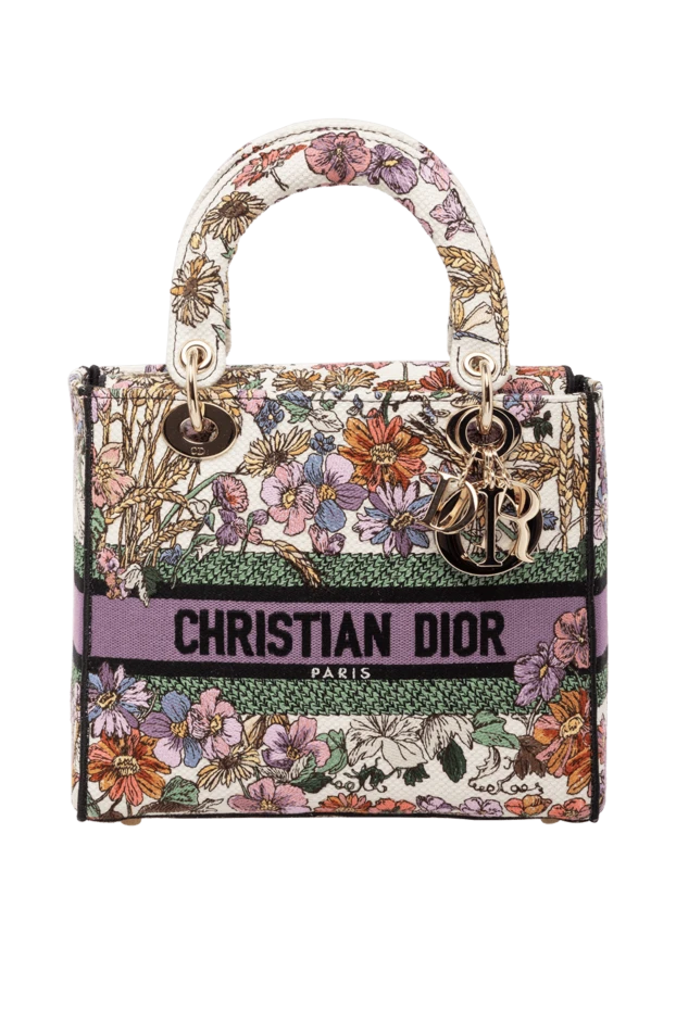 Dior woman women's purple textile bag buy with prices and photos 179319 - photo 1