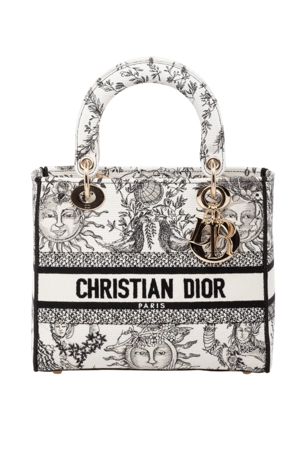 Dior woman women's white textile bag buy with prices and photos 179321 - photo 1