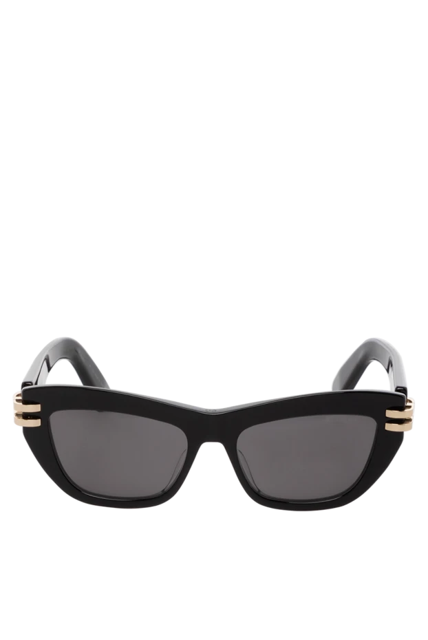 Dior жіночі окуляри сонцезахисні жіночі чорні із пластику купити фото з цінами 179331 - фото 1