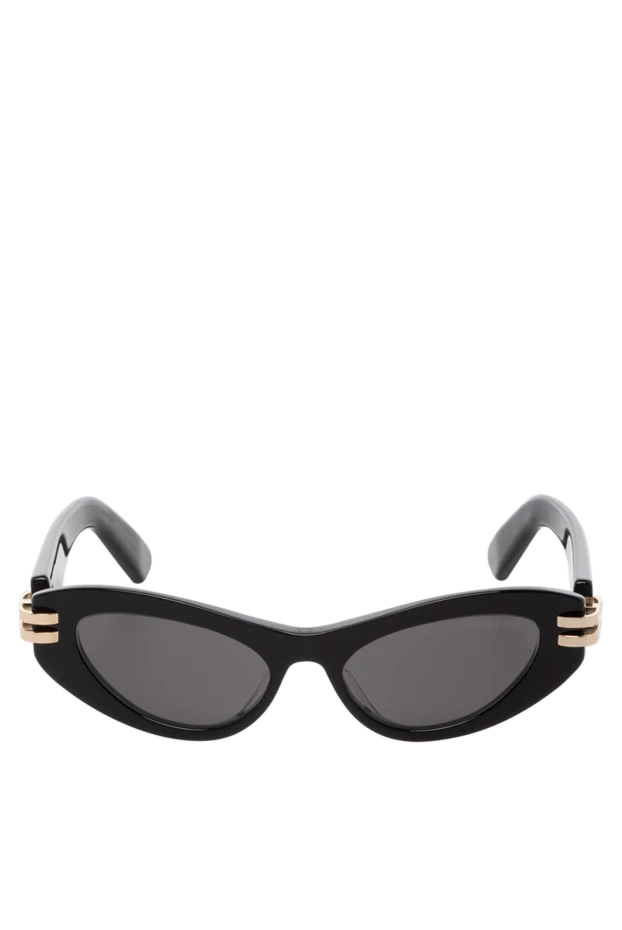 Dior жіночі окуляри сонцезахисні жіночі чорні із пластику купити фото з цінами 179332 - фото 1