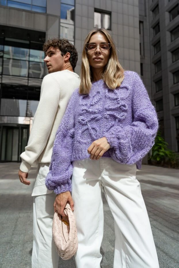 Dior жіночі жовті сонцезахисні окуляри з металу з рожевими лінзами 179333 - фото 3