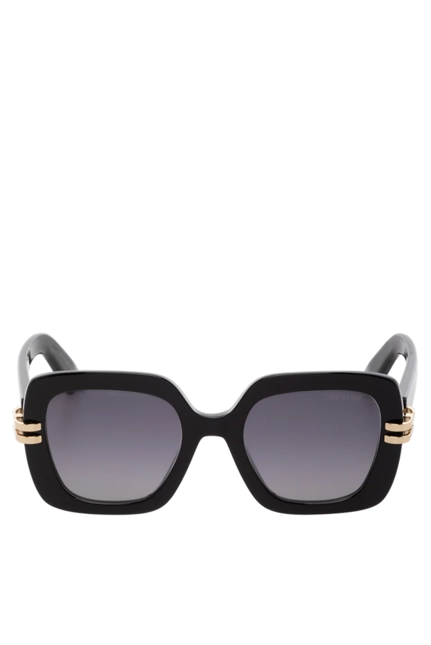 Dior жіночі окуляри сонцезахисні жіночі чорні із пластику купити фото з цінами 179337 - фото 1
