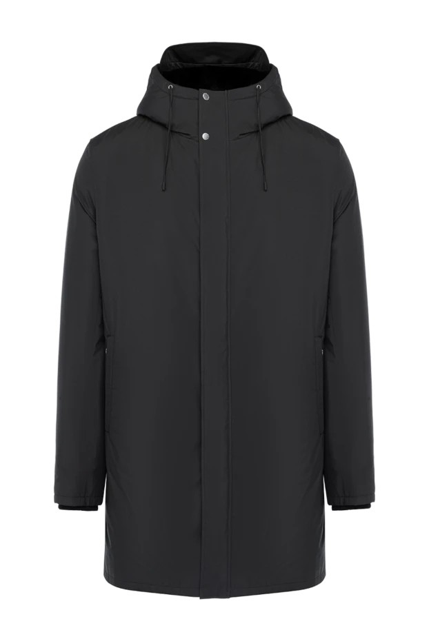 Seraphin чоловічі куртка на хутрі чоловіча чорна з нейлону купити фото з цінами 179363 - фото 1