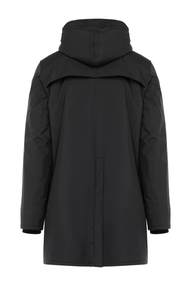Seraphin чоловічі куртка на хутрі чоловіча чорна з нейлону купити фото з цінами 179363 - фото 2