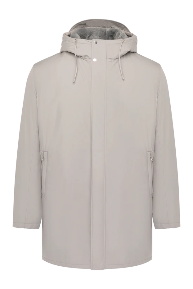 Seraphin мужские куртка на меху мужская серая из нейлона купить с ценами и фото 179364 - фото 1