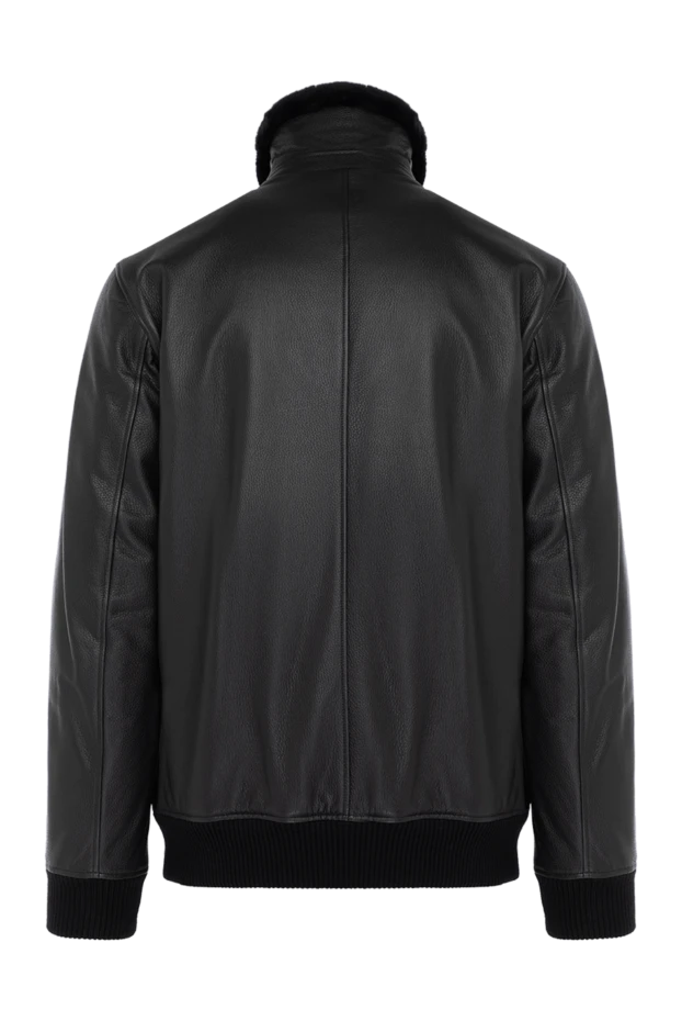 Seraphin мужские куртка мужская черная из натуральной кожи купить с ценами и фото 179374 - фото 2