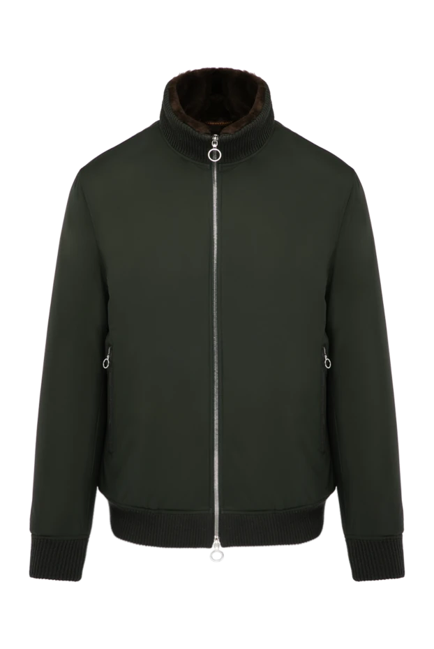 Seraphin мужские куртка на меху мужская зеленая из нейлона купить с ценами и фото 179391 - фото 1