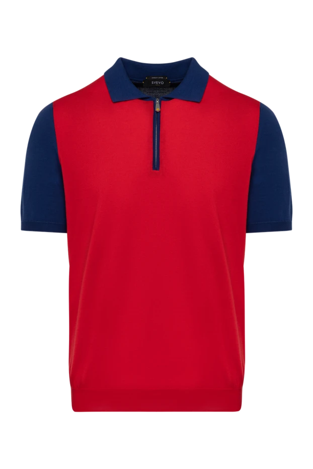 Svevo man men's red cotton polo buy with prices and photos 179404 - photo 1